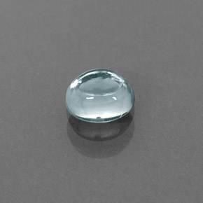 Zircon bleue naturelle transparent, 0,85 ct, transparent / translucide