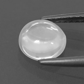 Zircon blanc naturelle transparent, 1,48 ct, transparent / translucide