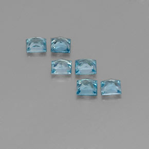 Achetez naturel ct bleue zircon gems, carré, en provenance cambodge chez gemselect. en stock, livraison internationale!