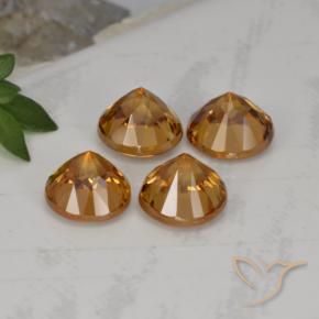 Shop natural 4.58ct Orange brun Zircon gems, Tour, from Cambodge at GemSelect. In stock, global shipping!
