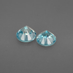 Achetez naturel ct bleue zircon gems, coupe roude, en provenance cambodge chez gemselect. en stock, livraison internationale!