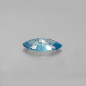 Zircon bleue naturelle marquise, 1,41 ct, VS