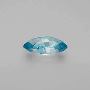 Zircon Bleu naturelle Marquise, 1.87 ct, VVS-VS