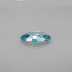 Zircon bleue naturelle marquise, 1,52 ct, VS