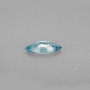 Zircon bleue naturelle marquise, 1,13 ct, VVS