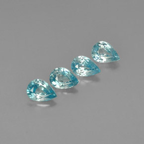 Achetez naturel ct Bleu Zircon gems, En forme de poire, En provenance Cambodge chez GemSelect. En stock, livraison internationale!
