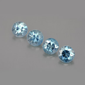Achetez naturel ct bleue zircon gems, coupe roude, en provenance cambodge chez gemselect. en stock, livraison internationale!