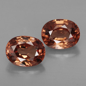 Achetez naturel ct orange zircon gems, coupe ovale, en provenance tanzanie chez gemselect. en stock, livraison internationale!