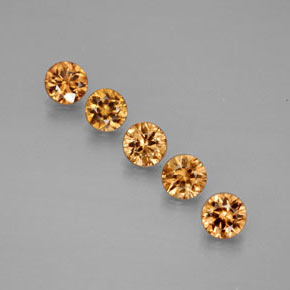 Achetez naturel ct jaune zircon gems, coupe roude, en provenance cambodge chez gemselect. en stock, livraison internationale!