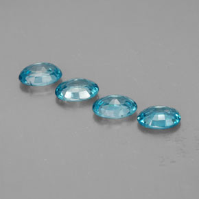 Achetez naturel ct bleue zircon gems, coupe ovale, en provenance cambodge chez gemselect. en stock, livraison internationale!