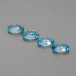 Achetez naturel ct bleue zircon gems, coupe ovale, en provenance cambodge chez gemselect. en stock, livraison internationale!