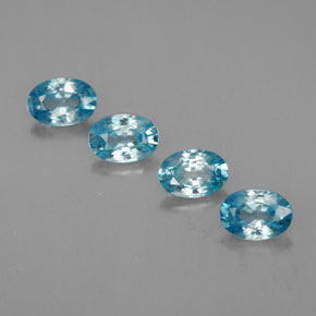 Achetez naturel 2,74ct bleue zircon gems, coupe ovale, en provenance cambodge chez gemselect. en stock, livraison internationale!