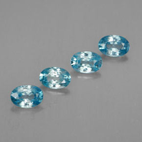 Achetez naturel 2,74ct bleue zircon gems, coupe ovale, en provenance cambodge chez gemselect. en stock, livraison internationale!