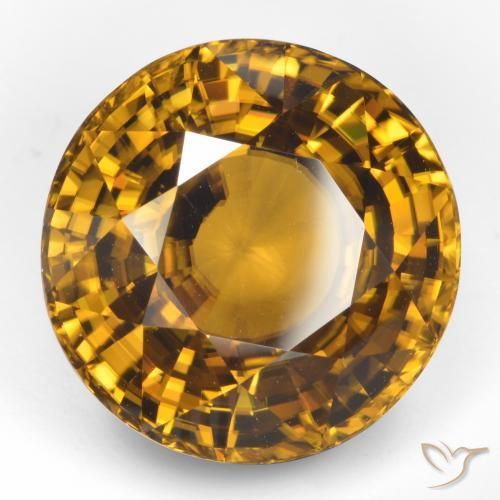 Zircon Or moyen naturelle Tour, 47.19 ct, VVS