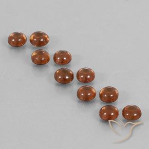 6.44ctw Naturel Orange feu Zircon, Tour, Transparent