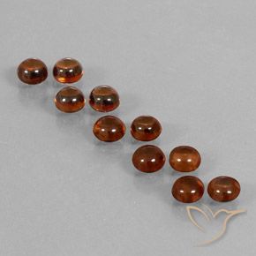7.96ctw Naturel Brun rougeâtre Zircon, Tour, Transparent