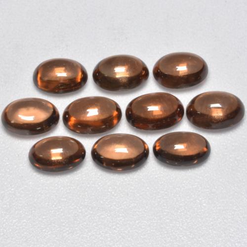 Achetez naturel 7.86ct Marron chaud Zircon gems, Coupe ovale, En provenance Sri Lanka chez GemSelect. En stock, livraison internationale!