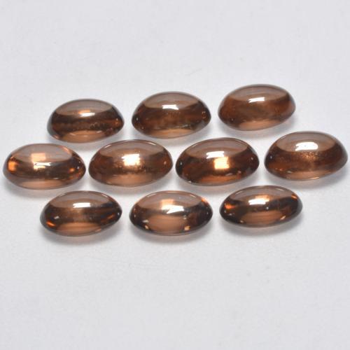 Achetez naturel 7.86ct Marron chaud Zircon gems, Coupe ovale, En provenance Sri Lanka chez GemSelect. En stock, livraison internationale!