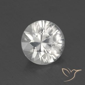 1.65ct Naturel Blanc Zircon, Tour, VVS-VS