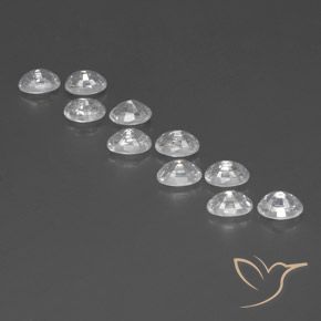 Shop natural 8.58ct Blanc Zircon gems, ovale, from Cambodge at GemSelect. In stock, global shipping!