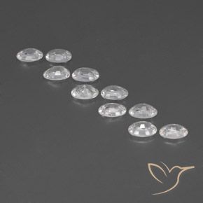 Shop natural 6.86ct Blanc Zircon gems, ovale, from Cambodge at GemSelect. In stock, global shipping!