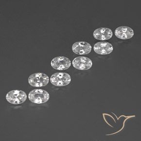 Shop natural 8.00ct Blanc Zircon gems, ovale, from Cambodge at GemSelect. In stock, global shipping!