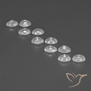 Shop natural 8.12ct Blanc Zircon gems, ovale, from Cambodge at GemSelect. In stock, global shipping!