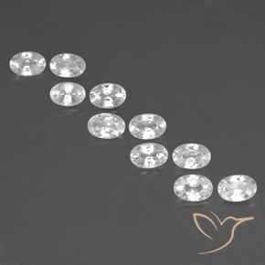 Shop natural 7.46ct Blanc Zircon gems, ovale, from Cambodge at GemSelect. In stock, global shipping!