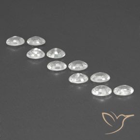 Shop natural 7.46ct Blanc Zircon gems, ovale, from Cambodge at GemSelect. In stock, global shipping!