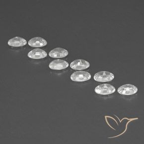 Shop natural 7.21ct Blanc Zircon gems, ovale, from Cambodge at GemSelect. In stock, global shipping!