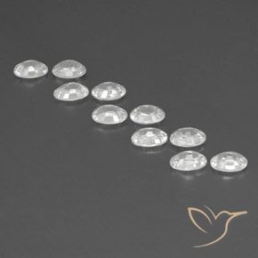 Shop natural 7.33ct Blanc Zircon gems, ovale, from Cambodge at GemSelect. In stock, global shipping!