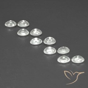 Shop natural 8.81ct Blanc Zircon gems, ovale, from Cambodge at GemSelect. In stock, global shipping!