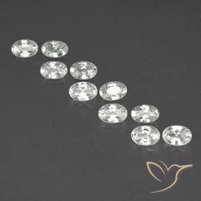 Shop natural 7.36ct Blanc Zircon gems, ovale, from Cambodge at GemSelect. In stock, global shipping!