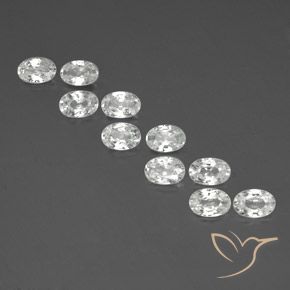 Shop natural 6.61ct Blanc Zircon gems, ovale, from Cambodge at GemSelect. In stock, global shipping!