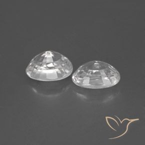 Shop natural 3.01ct Blanc Zircon gems, ovale, from Cambodge at GemSelect. In stock, global shipping!