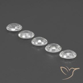 Shop natural 6.07ct Blanc Zircon gems, ovale, from Cambodge at GemSelect. In stock, global shipping!