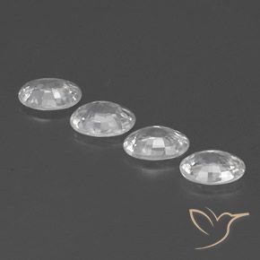 Shop natural 4.57ct Blanc Zircon gems, ovale, from Cambodge at GemSelect. In stock, global shipping!