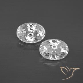 Shop natural 2.91ct Blanc Zircon gems, ovale, from Cambodge at GemSelect. In stock, global shipping!