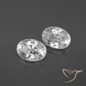 Shop natural 2.91ct Blanc Zircon gems, ovale, from Cambodge at GemSelect. In stock, global shipping!