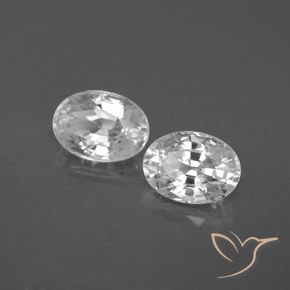 Shop natural 2.56ct Blanc Zircon gems, ovale, from Cambodge at GemSelect. In stock, global shipping!