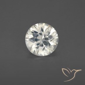 Zircon Blanc chaud naturelle Tour, 1.67 ct, VS