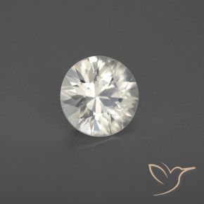 Zircon Blanc chaud naturelle Tour, 1.67 ct, VS