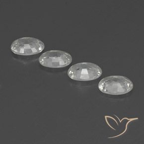 Shop natural 4.89ct Blanc Zircon gems, ovale, from Cambodge at GemSelect. In stock, global shipping!