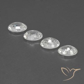 Shop natural 4.75ct Blanc Zircon gems, ovale, from Cambodge at GemSelect. In stock, global shipping!