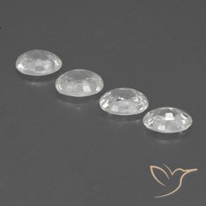 Shop natural 4.88ct Blanc Zircon gems, ovale, from Cambodge at GemSelect. In stock, global shipping!