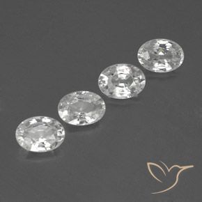 Shop natural 4.92ct Blanc Zircon gems, ovale, from Cambodge at GemSelect. In stock, global shipping!