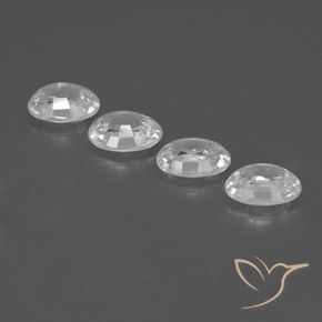 Shop natural 4.92ct Blanc Zircon gems, ovale, from Cambodge at GemSelect. In stock, global shipping!