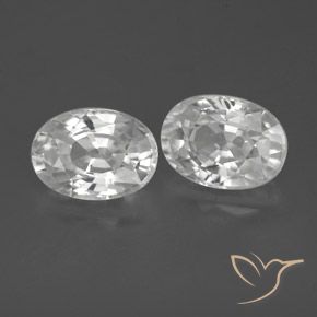 Shop natural 2.80ct Blanc Zircon gems, ovale, from Cambodge at GemSelect. In stock, global shipping!