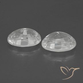 Shop natural 2.80ct Blanc Zircon gems, ovale, from Cambodge at GemSelect. In stock, global shipping!