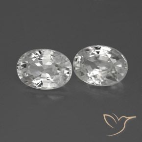 Shop natural 2.65ct Blanc Zircon gems, ovale, from Cambodge at GemSelect. In stock, global shipping!